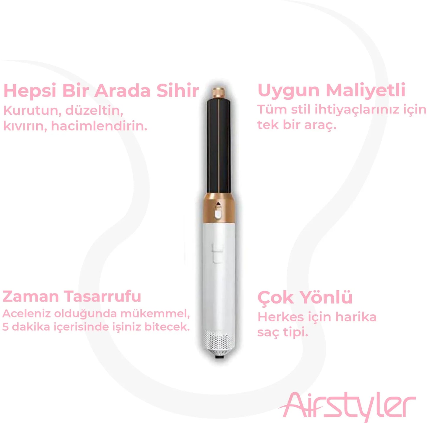 AirStyler™ 5'i 1 Arada Saç Şekillendirici My Store