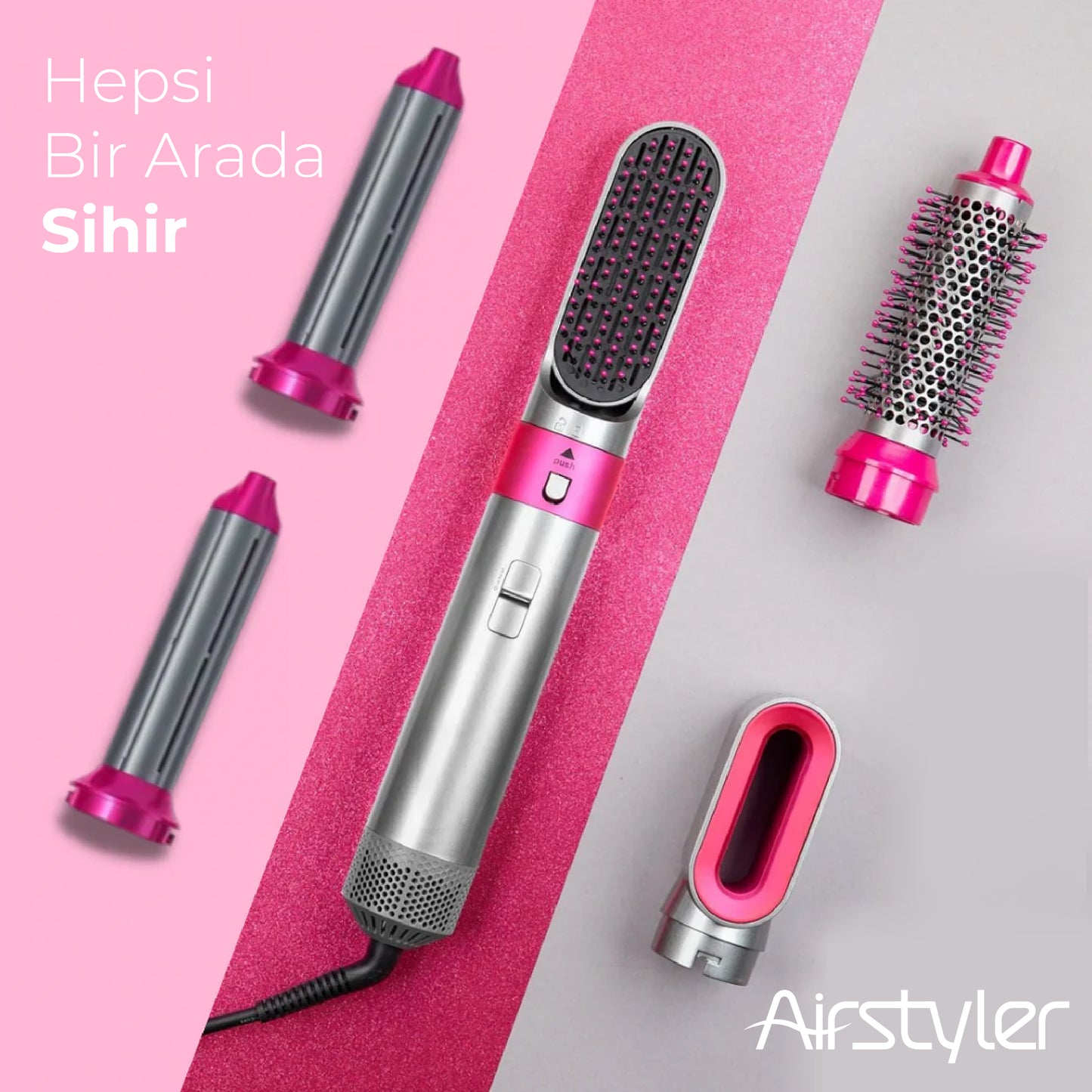 AirStyler™ 5'i 1 Arada Saç Şekillendirici
