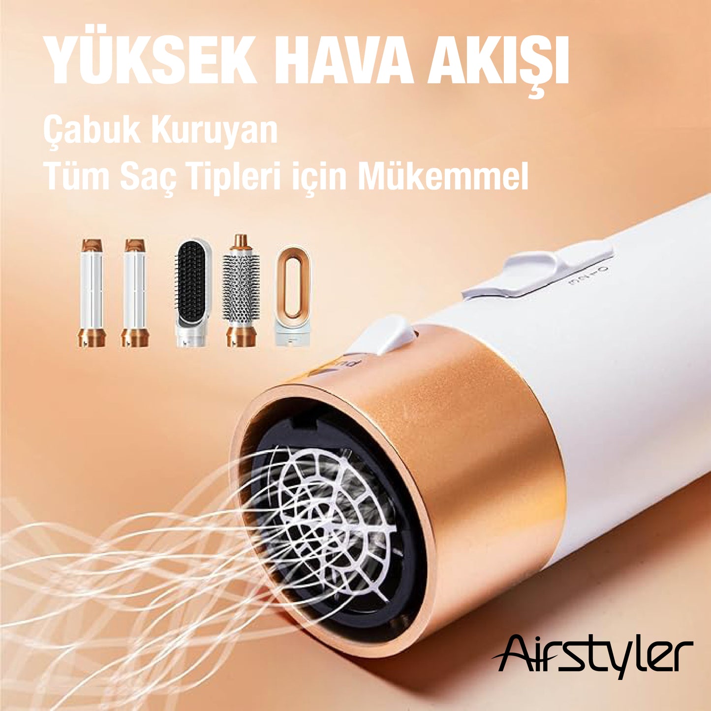 AirStyler™ 5'i 1 Arada Saç Şekillendirici