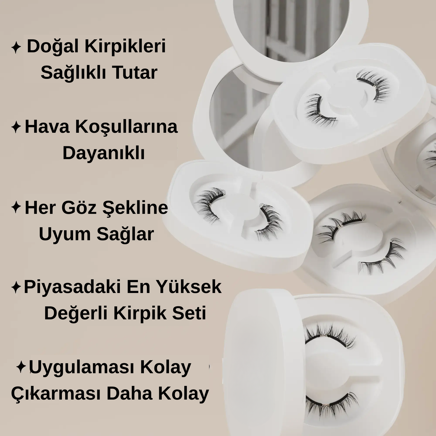 Maglash Manyetik Kirpik Kiti